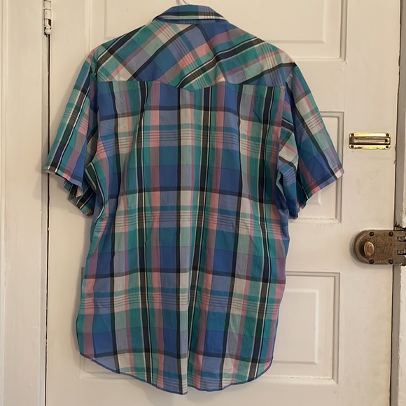 Vintage Wrangler Pearl Snap Shirt - Picture 5 of 5